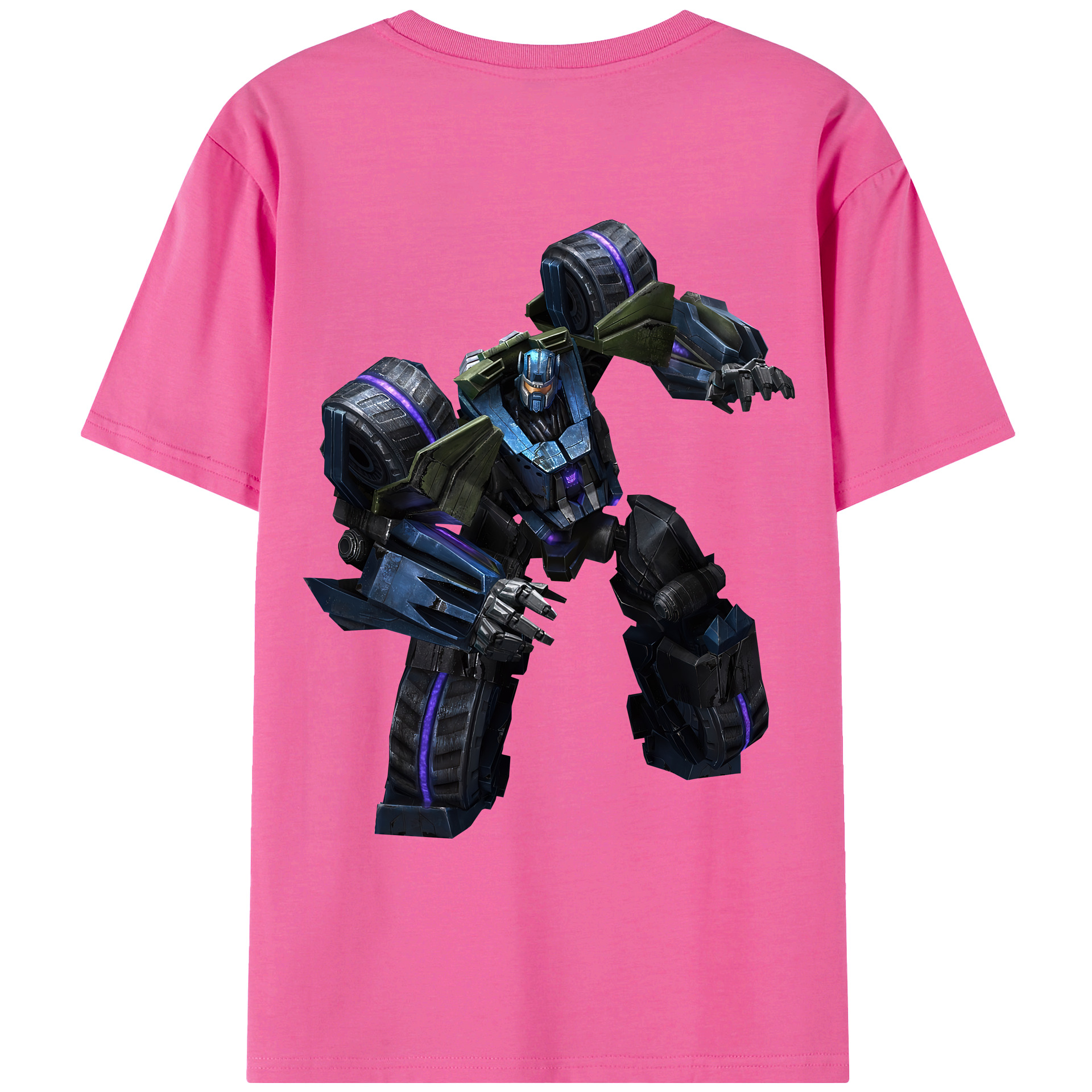 （画像用） Transformers トランスフォーマー レディース半袖Tシャツ(バックプリント)